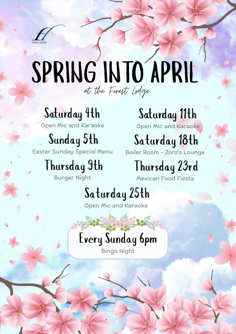 April Events Calender